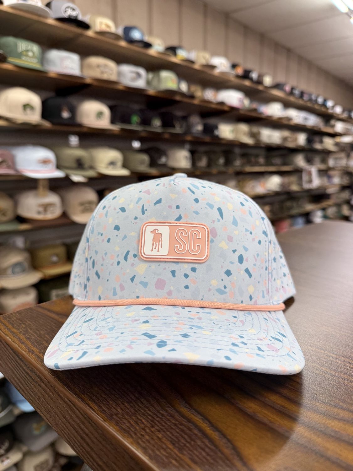 Pebble Print Hat