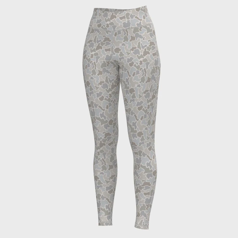 Youth Leggings - Forest Camo Saltwater