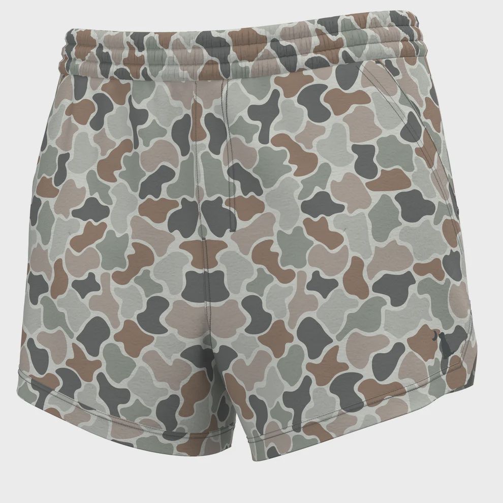 Volley Shorts - Forest Camo Flora