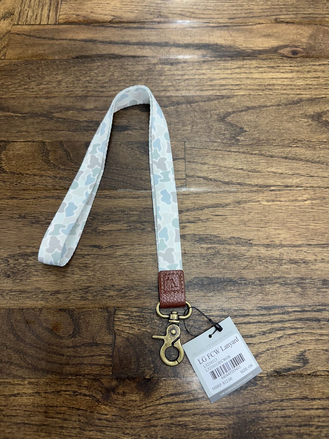 FCW Lanyard - Forest Camo Saltwater
