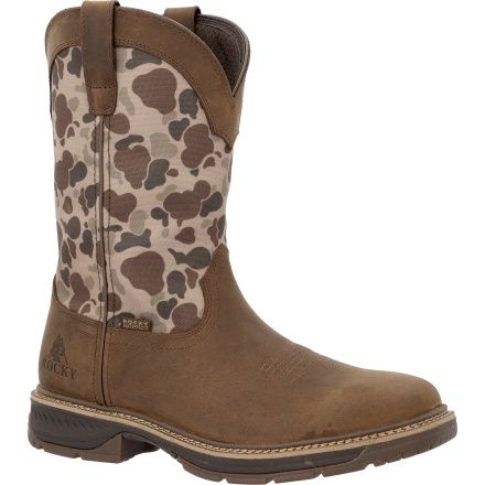 Ride Lite 11in Pull-On Soft Toe - Crazy Horse/ Duck Camo