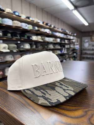 The Ella Snapback Hat - Off White/Bottomland