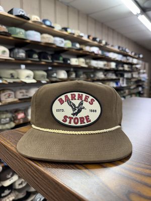 The Mallard Patch Rope Hat - Mocha