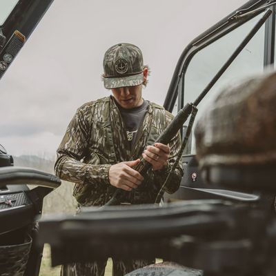 God Bless Turkey Hunting Rope Hat - Mossy Oak Greenleaf