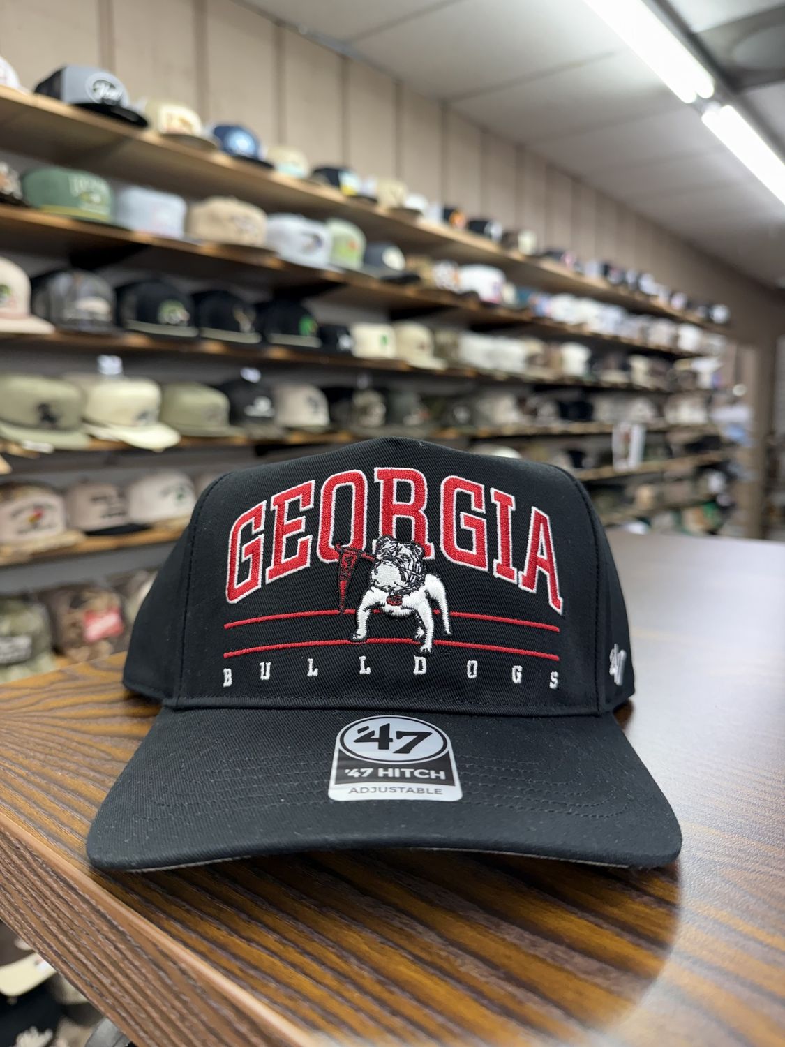 Georgia Bulldogs Vintage Roscoe Hat- Black