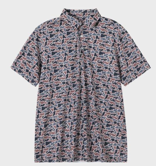 Youth River Camo Polo