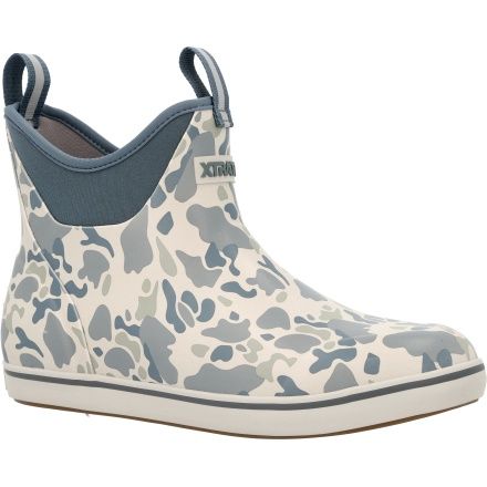 Men's Ankle Deck Boot - Stormy Duck Camo