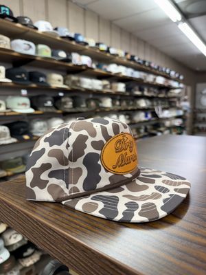 Classic Leather Patch Rope Hat - Slough