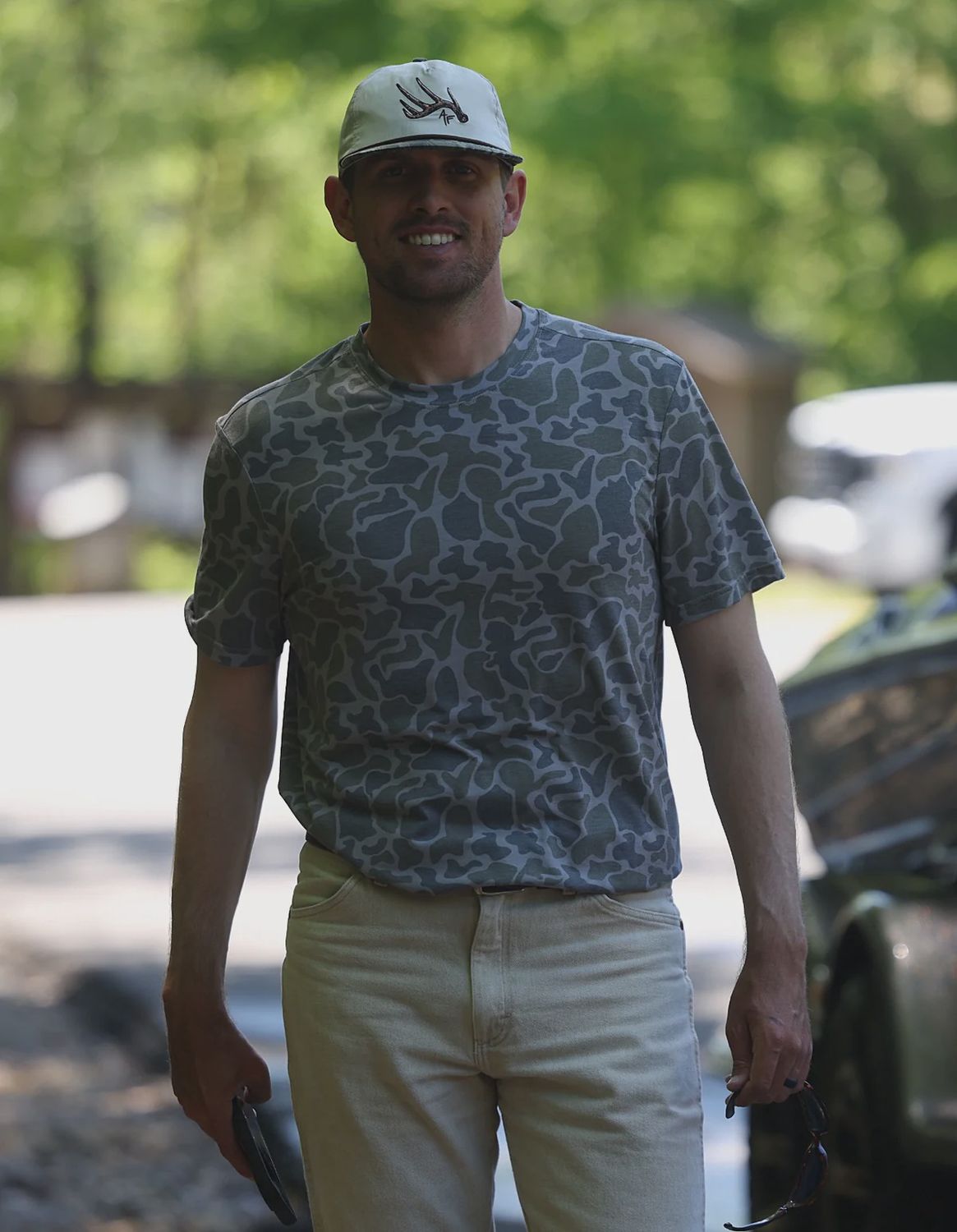 The Everyday Short Sleeve Tee - Vintage Camo