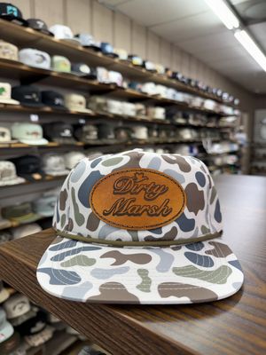 Classic Leather Patch Rope Hat - Brackish