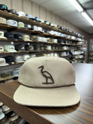 Heron Embroidered Rope Hat - Boudin