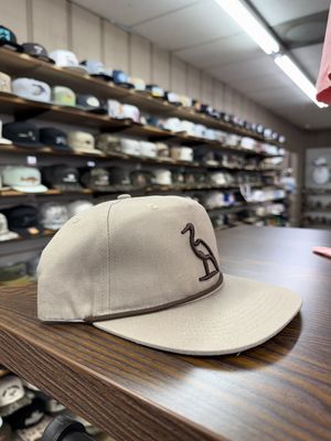 Heron Embroidered Rope Hat - Boudin