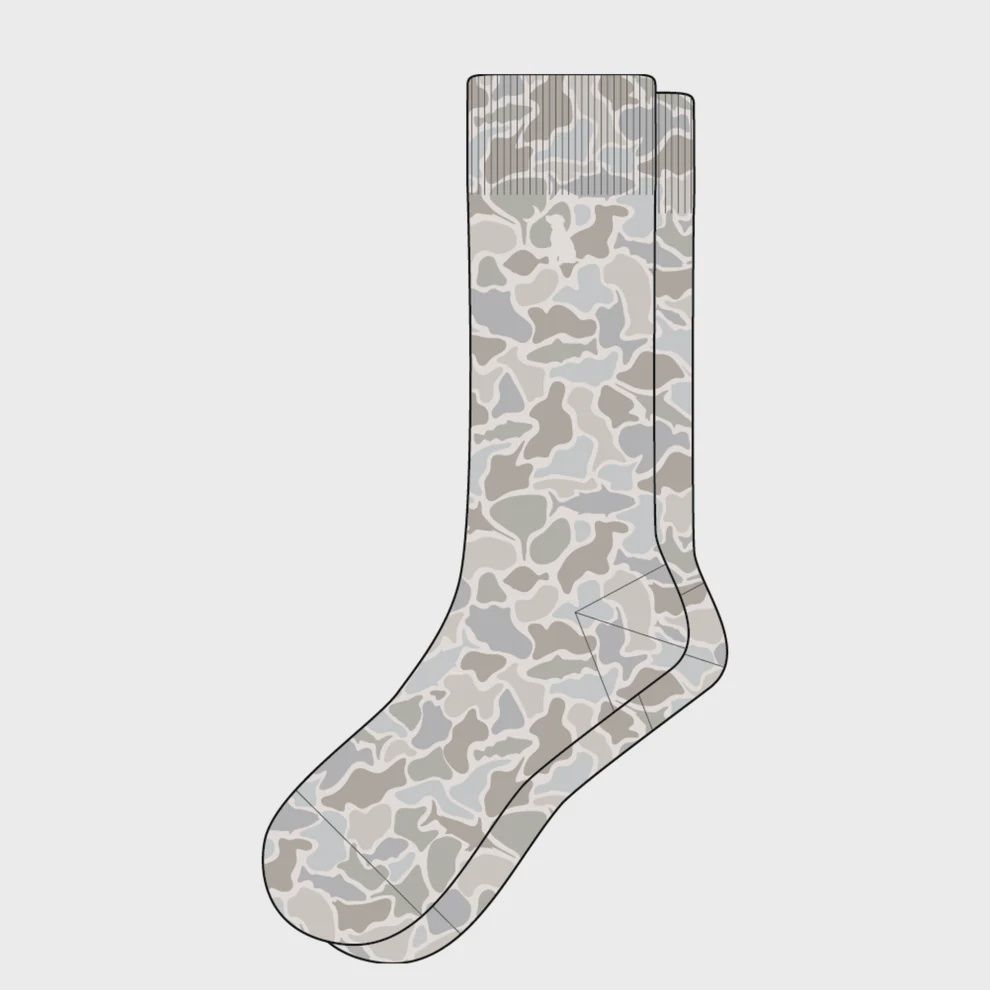 Men's Dress Socks - Saltwater Camo