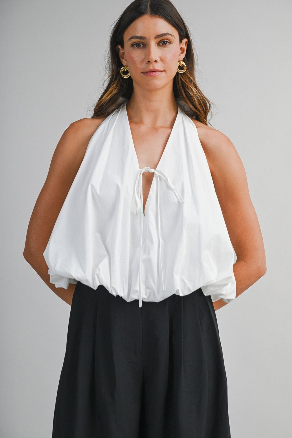 Makenna Sleeveless Top - Off White