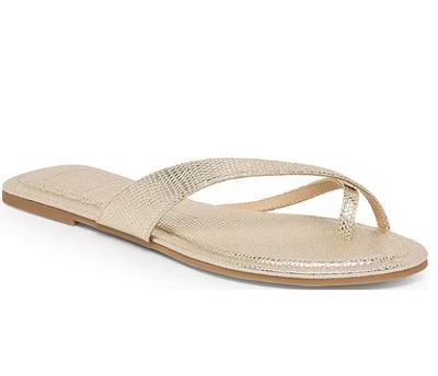 Lenex Embossed Sandal - Platinum