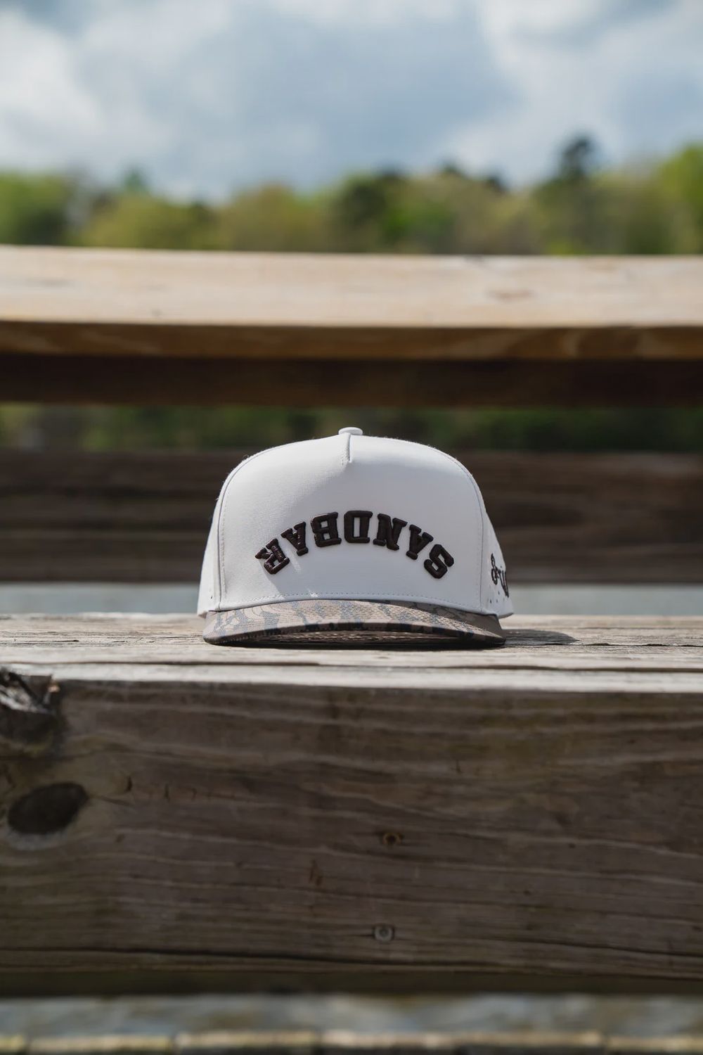 Sandbar Performance Hat - Bottomland/Off White