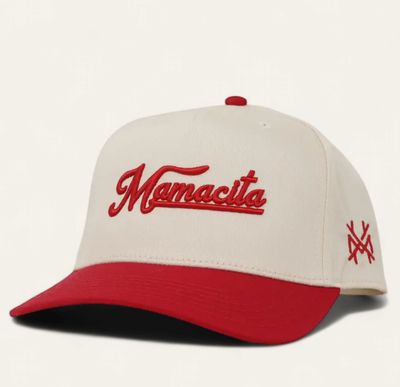 Mamacita' Trucker Hat - Retro Red/Natural