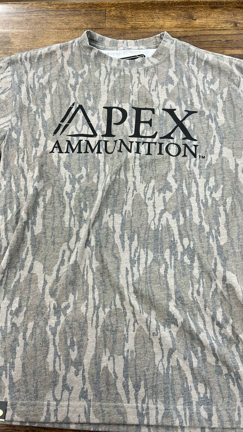 Apex Print Mossy Oak Short Sleeve Tee - Bottomland