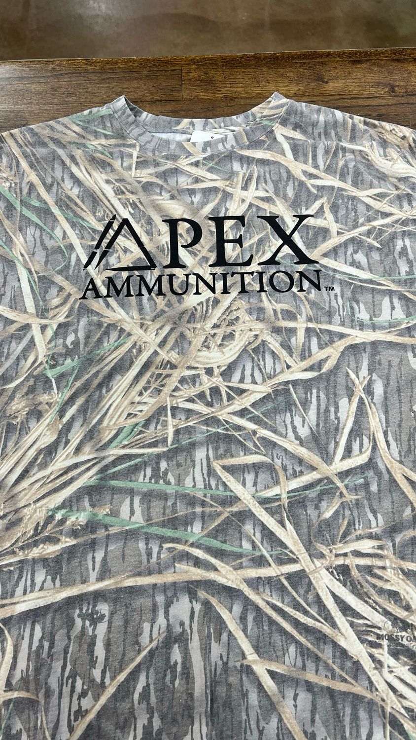 Apex Print Mossy Oak Short Sleeve Tee - Shadowgrass