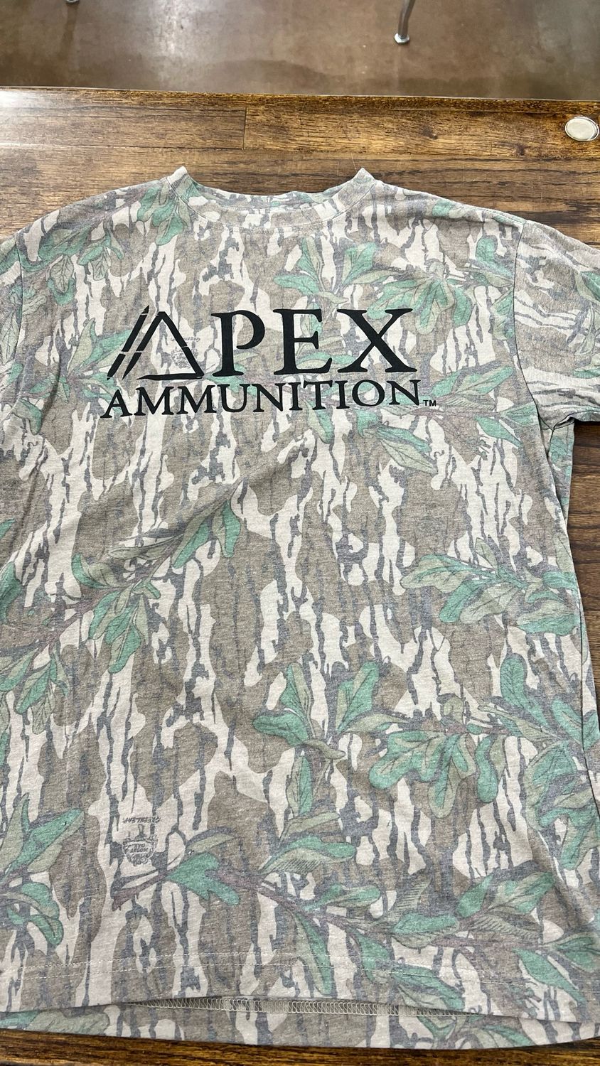 Apex Print Mossy Oak Short Sleeve Tee - Greenleaf