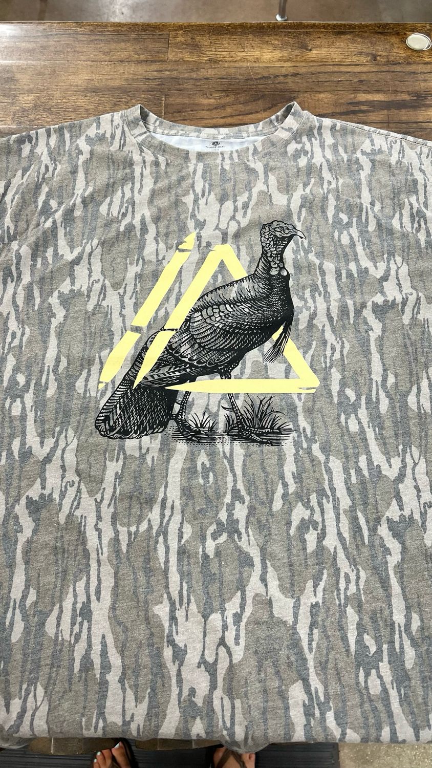 Apex Turkey Mossy Oak Short Sleeve Tee - Bottomland