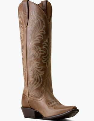Women's Calera X Toe Western Boot - Waxed Taupe