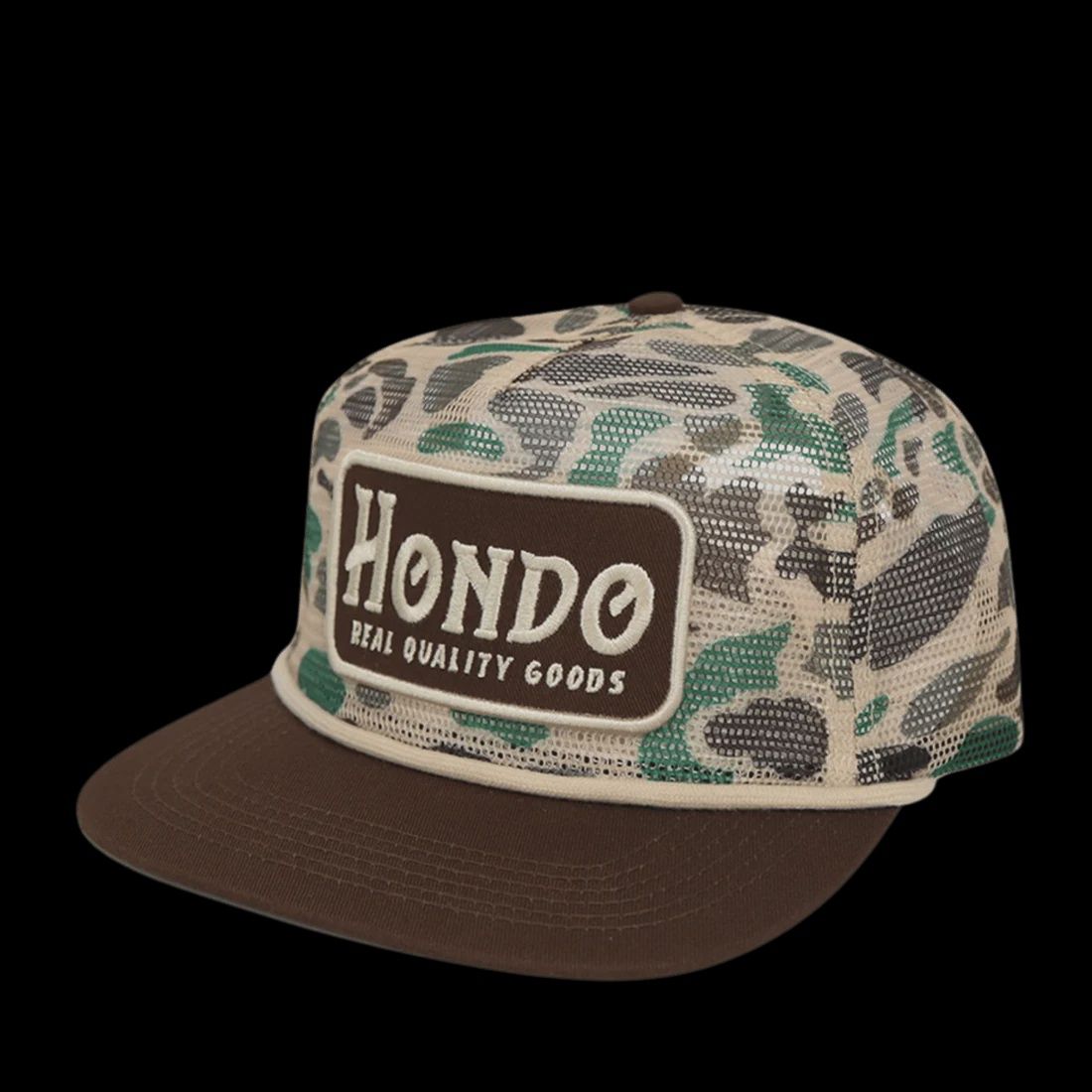 Camo Mesh Rope Hat
