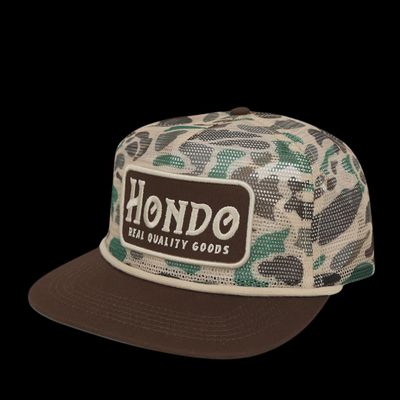 Camo Mesh Rope Hat