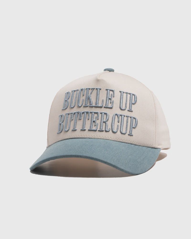 Buckle Up Butter Cup Trucker Hat