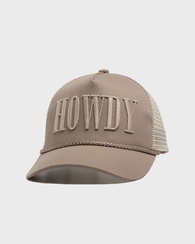 Howdy Trucker Rope Hat