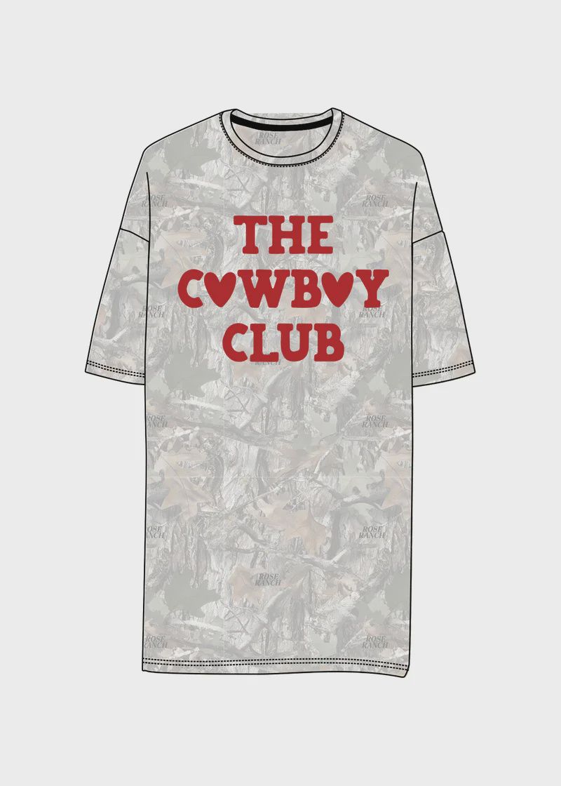 The Cowboy Club T-Shirt Dress