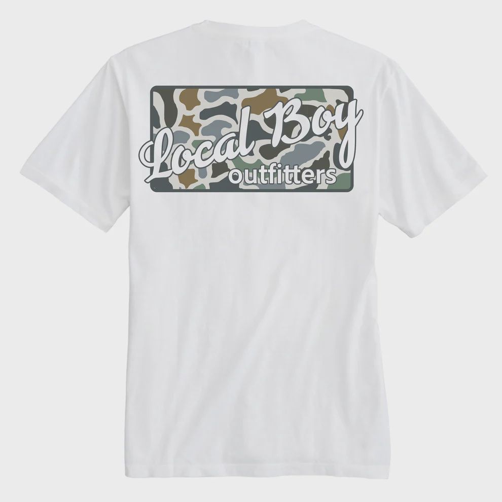 LCF Bluff Plate Short Sleeve Tee - White