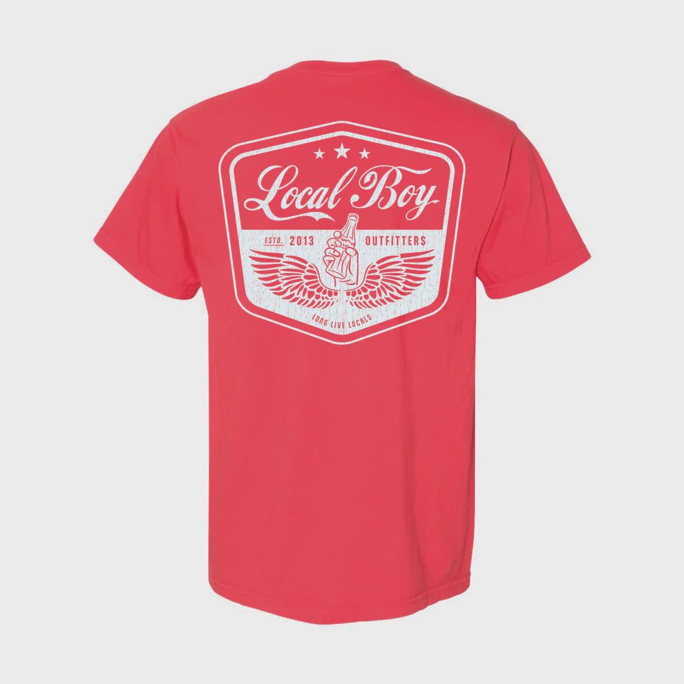 Local Cola Short Sleeve Tee - Paprika