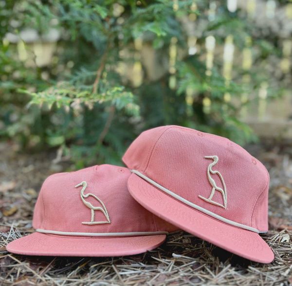 Heron Embroidered Rope Hat - Cutthroat