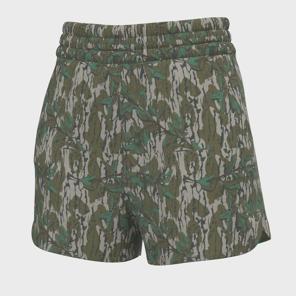 LG High Waisted Volley Shorts - Greenleaf