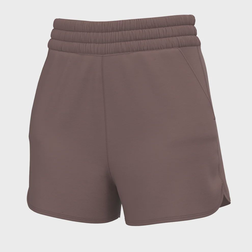 LG High Waisted Volley Shorts - Rose