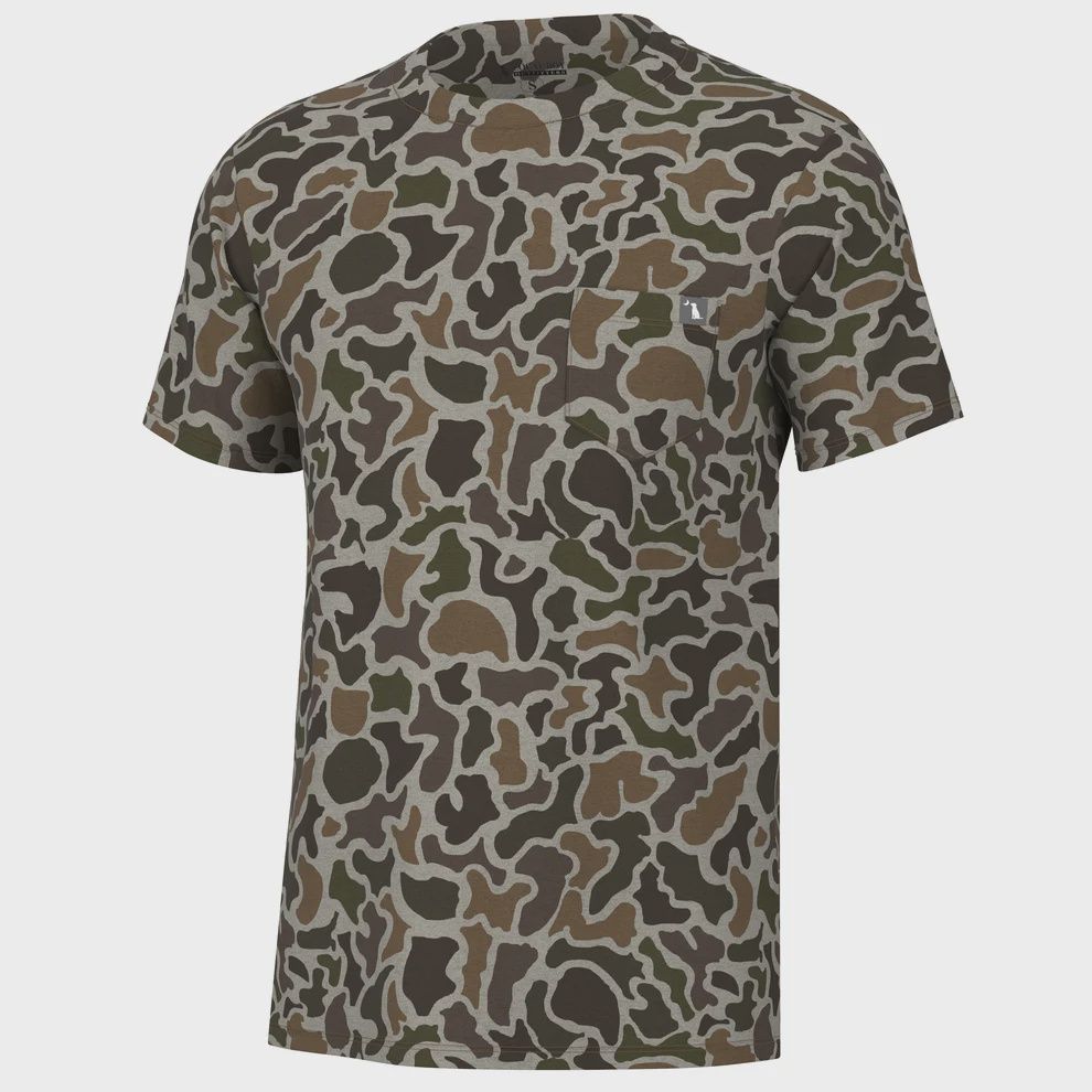 Short Sleeve Heather Blend Crew - Localflage Vintage