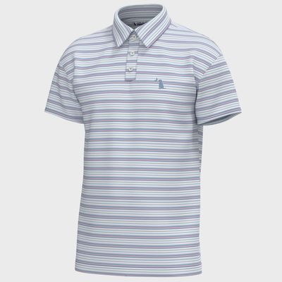 Cape Polo - Sky Blue/Pink