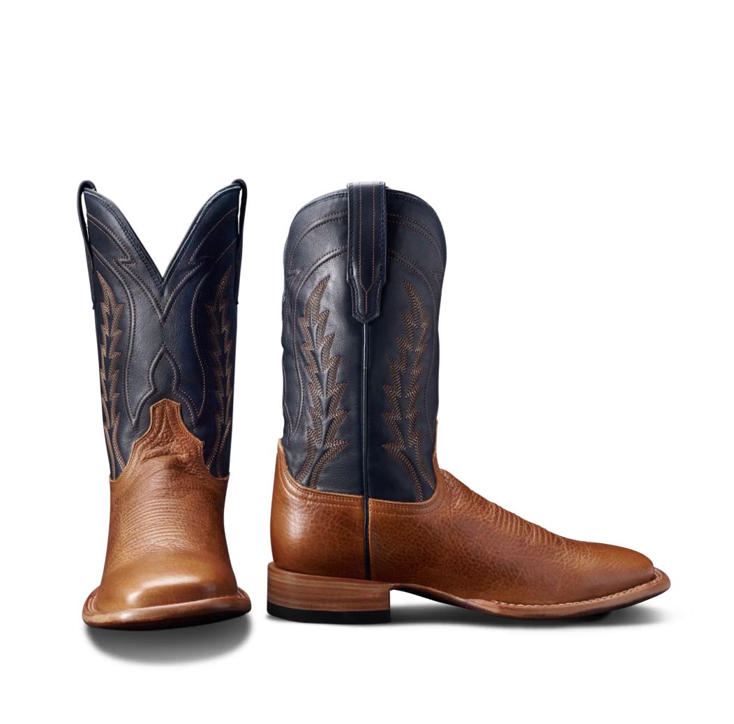 The Doc Square Toe Boot - Tan - Bison