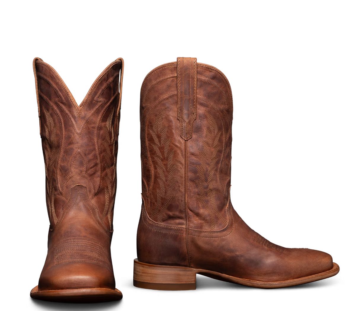 The Doc Square Toe Boot - Scotch - Goat
