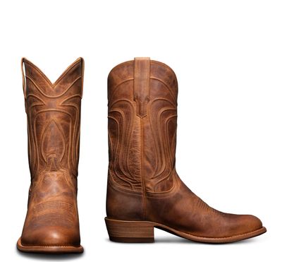 The Cartwright Round Toe Boot - Scotch - Goat