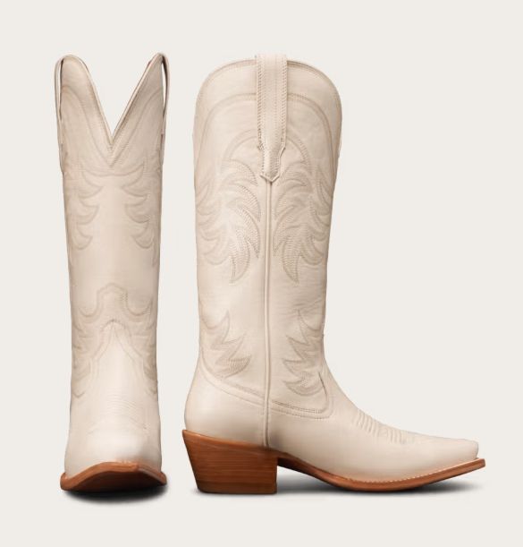 The Annie Boot - Bone - Cowhide