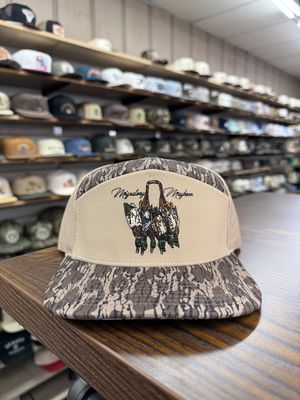 Greenheads Only 7 Panel Hat - Timber Camo
