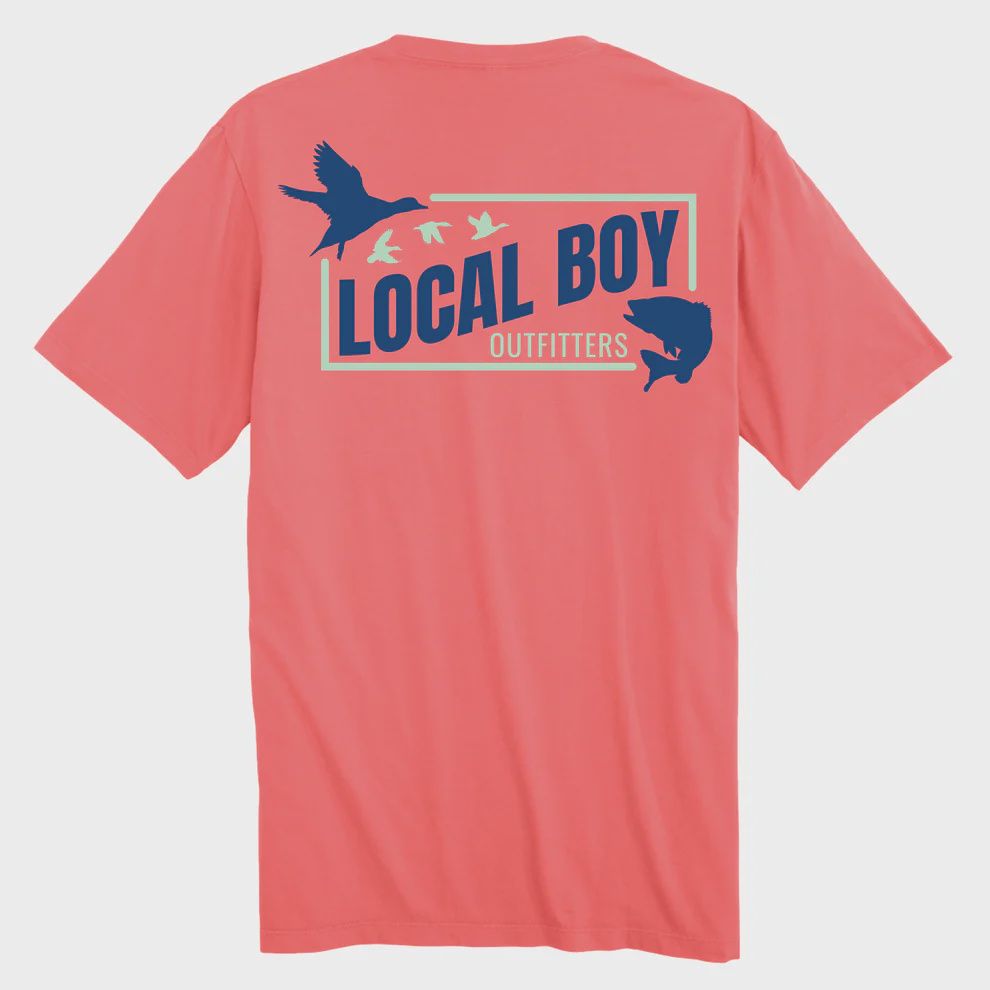 Cast &amp; Blast 2.0 Short Sleeve Tee - Coral