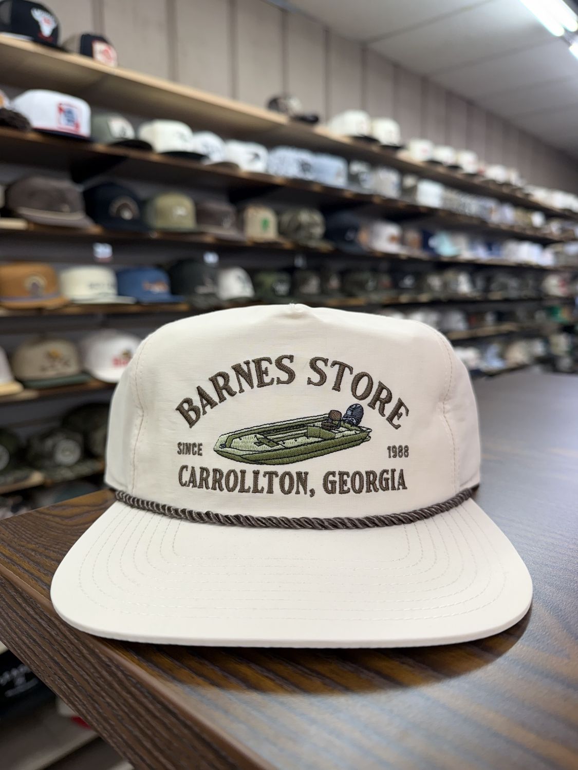 The Sandbar Rig Rope Hat - Cream