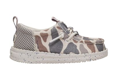 Burlebo X Hey Dude Wally Funk Toddler - Classic Deer Camo