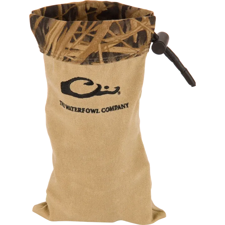 Waxed Canvas Shell Pouch - OG Shadowgrass