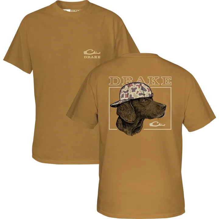 Back Cap Lab Short Sleeve Tshirt - Honey Mustard