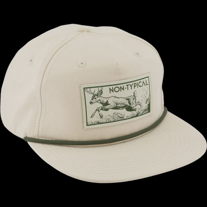 Non Typical x Lost Hat Goat Rope Patch Logo - Buck