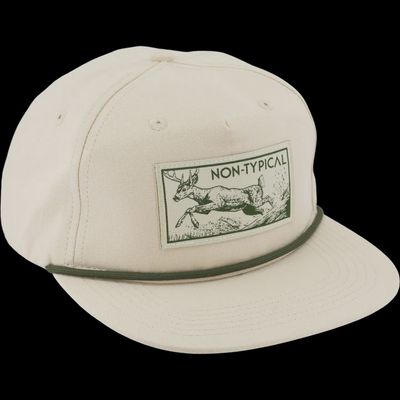 Non Typical x Lost Hat Goat Rope Patch Logo - Buck